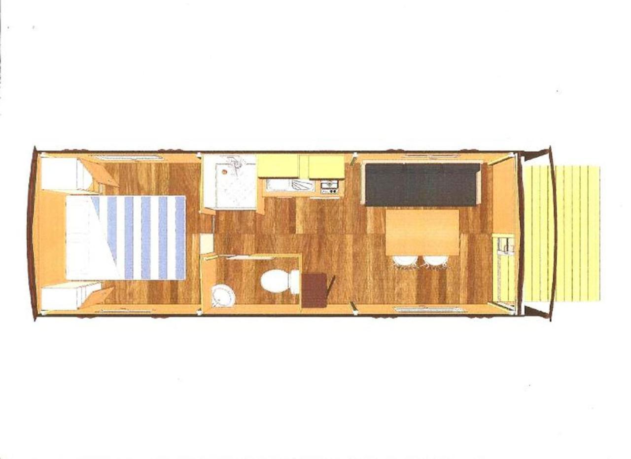 Camping Les Amandiers Castelnau-de-Guers Esterno foto